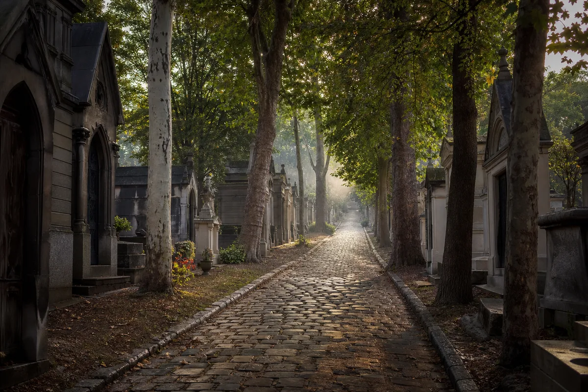 Visiter le cimetière du Père-Lachaise : plan et tombes